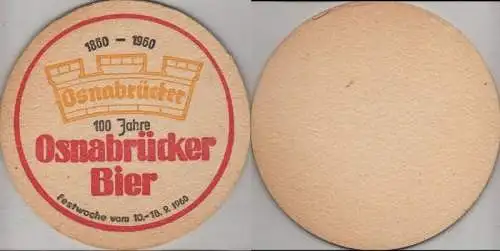 Bierdeckel rund - Osnabrücker Bier