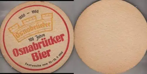 Bierdeckel rund - Osnabrücker Bier