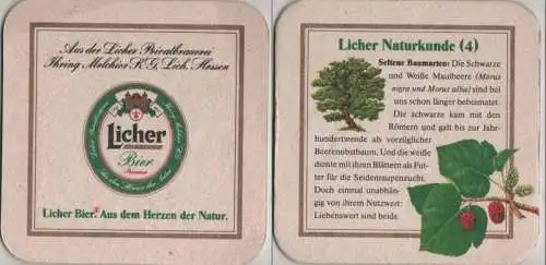 Bierdeckel quadratisch - Licher