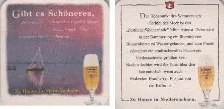 Bierdeckel quadratisch - Einbecker - Gibt es schöneres