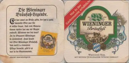 Bierdeckel quadratisch - Wieninger