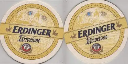 Bierdeckel rund - Erdinger