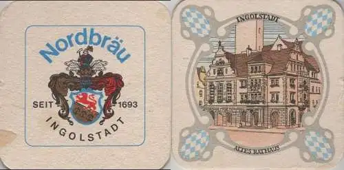 Bierdeckel quadratisch - Nordbräu