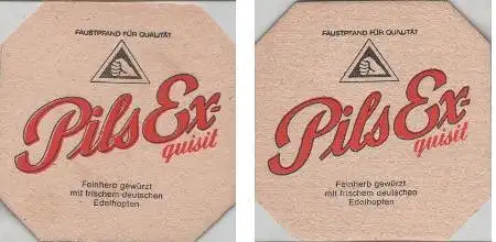 Bierdeckel quadratisch - Pils Ex-Quisit