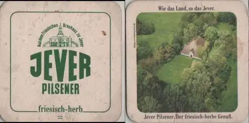 Bierdeckel quadratisch - Jever