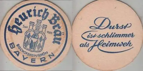 Bierdeckel rund - Heurich