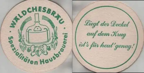 Bierdeckel rund - Wäldchesbräu