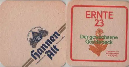 Bierdeckel quadratisch - Hannen