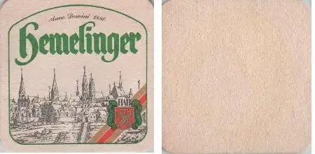 Bierdeckel quadratisch - Hemelinger - HAB