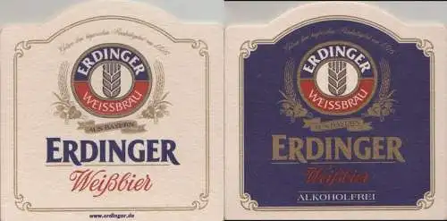 Bierdeckel Sonderform - Erdinger