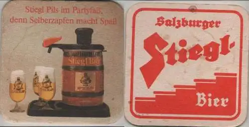 Bierdeckel quadratisch - Stiegl