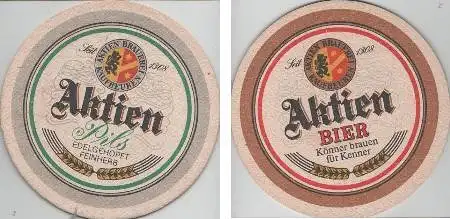 Bierdeckel rund - Aktien Könner für Kenner