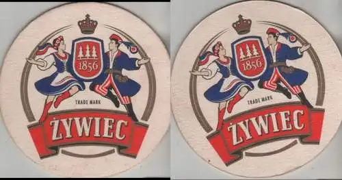 Bierdeckel rund - Zywiec