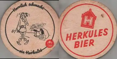 Bierdeckel rund - Herkules