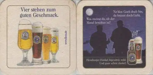 Bierdeckel quadratisch - Flensburger