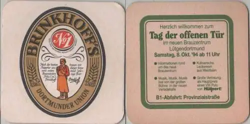 Bierdeckel quadratisch - Brinkhoff