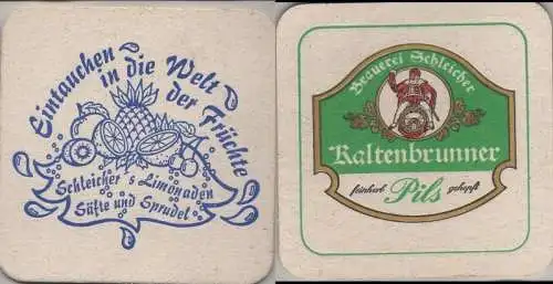 Bierdeckel quadratisch - Kaltenbrunner