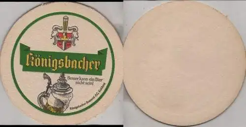 Bierdeckel rund - Königsbacher