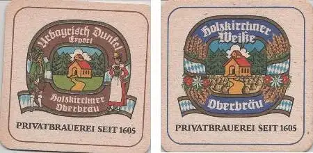 Bierdeckel quadratisch - Holzkirchner Oberbräu