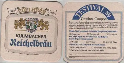 Bierdeckel quadratisch - Reichelbräu