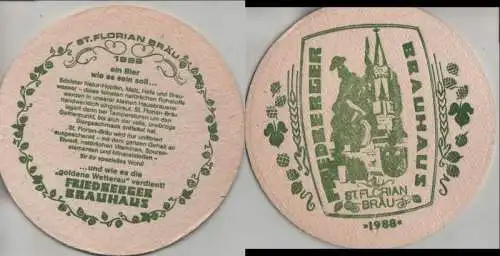 Bierdeckel rund - Friedberger Brauhaus