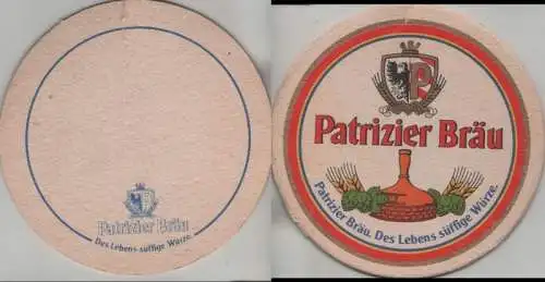 Bierdeckel rund - Patrizier