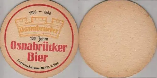 Bierdeckel rund - Osnabrücker Bier