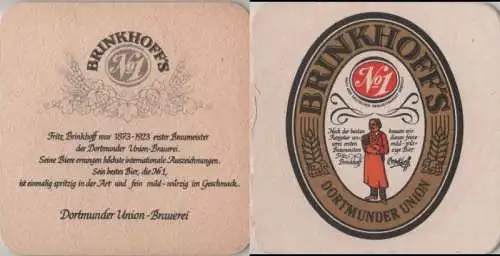 Bierdeckel quadratisch - Brinkhoff