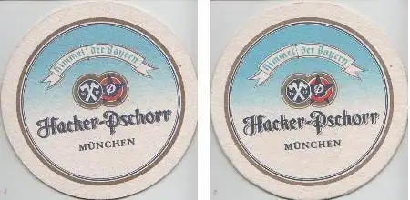 Bierdeckel rund - Hacker-Pschorr - Himmel der Bayern