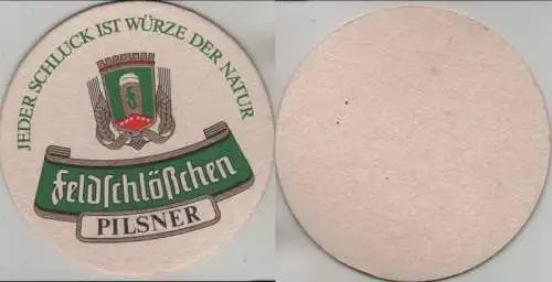 Bierdeckel rund - Feldschlößchen