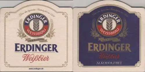 Bierdeckel Sonderform - Erdinger