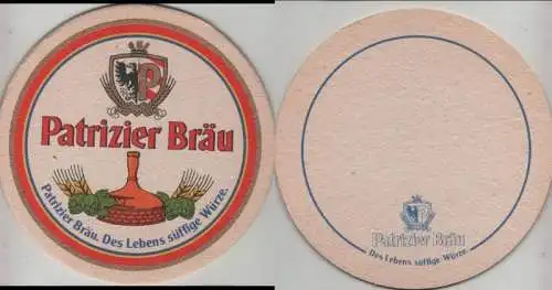 Bierdeckel rund - Patrizier