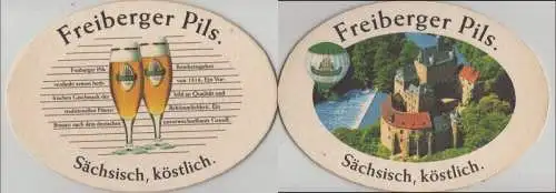 Bierdeckel oval - Freiberger