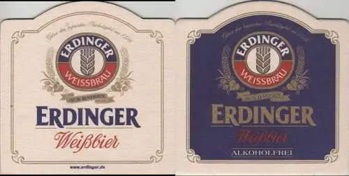 Bierdeckel Sonderform - Erdinger