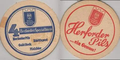 Bierdeckel rund - Herforder