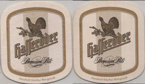 Bierdeckel Sonderform - Hasseröder