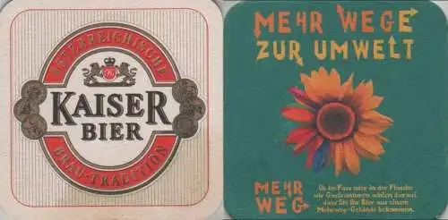 Bierdeckel quadratisch - Kaiser