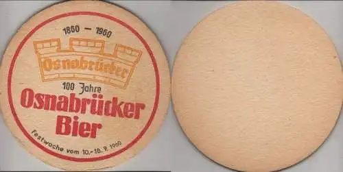 Bierdeckel rund - Osnabrücker Bier