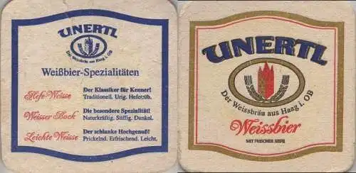 Bierdeckel quadratisch - Unertl