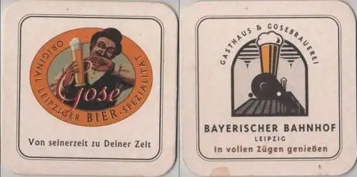 Bierdeckel quadratisch - Gose, Leipzig