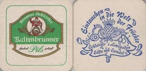 Bierdeckel quadratisch - Kaltenbrunner