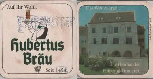 Bierdeckel quadratisch - Hubertus