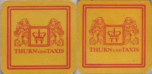 Bierdeckel quadratisch - Thurn und Taxis