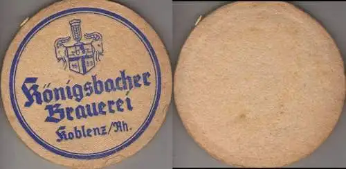 Bierdeckel rund - Königsbacher