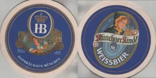 Bierdeckel rund - Münchner Kindl