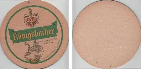 Bierdeckel rund - Königsbacher Bier