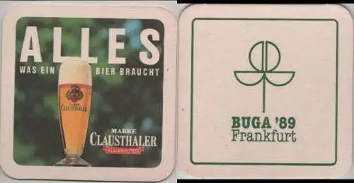 Bierdeckel quadratisch - Becks