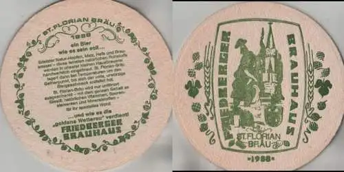 Bierdeckel rund - Friedberger Brauhaus