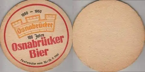 Bierdeckel rund - Osnabrücker Bier