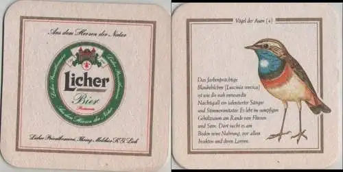 Bierdeckel quadratisch - Licher